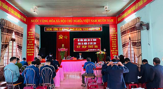 Kỳ họp thứ 3, HĐND xã Thanh khoá XII nhiệm kỳ 2021 – 2026